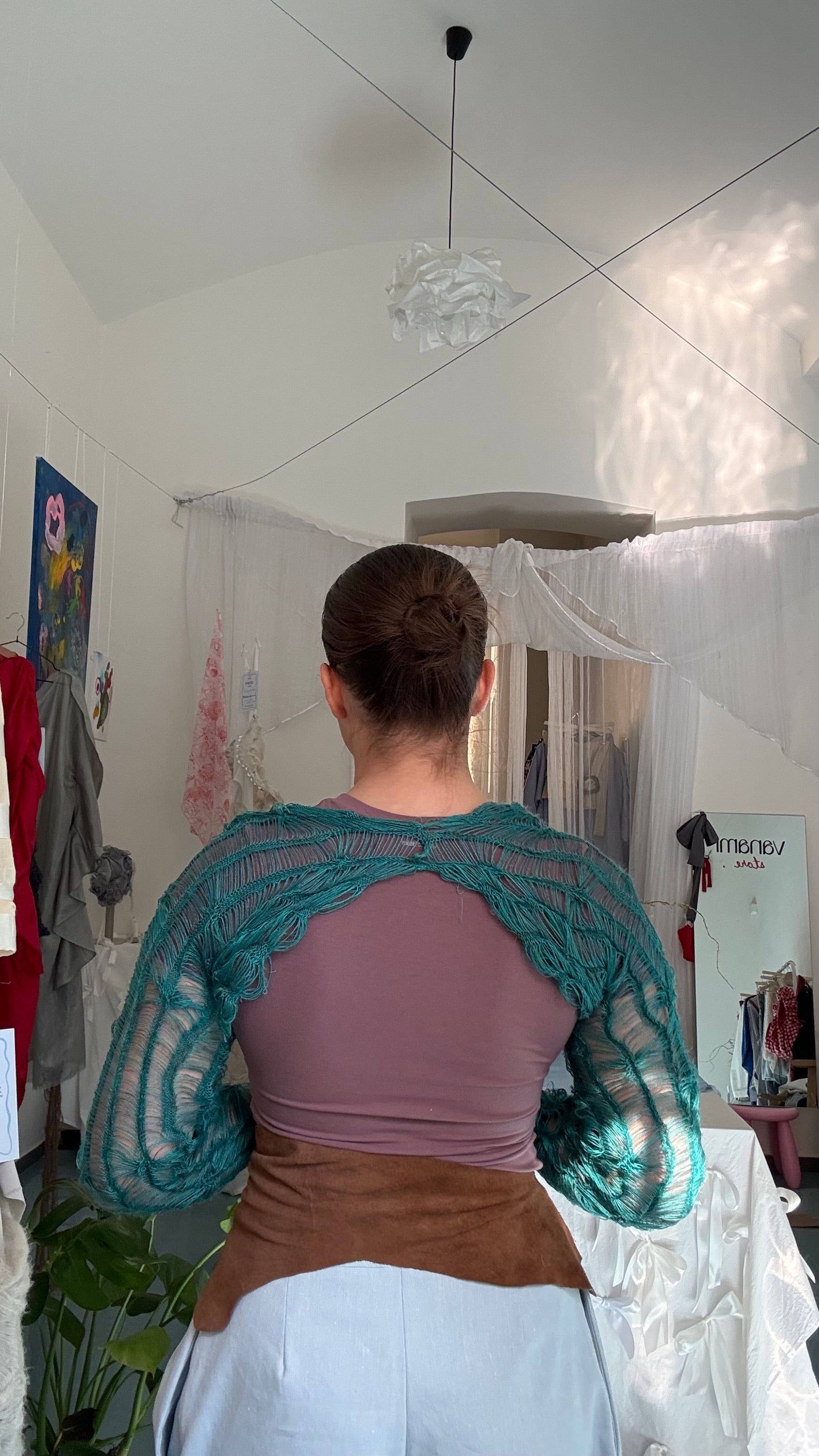 Pletené rukávy na míru