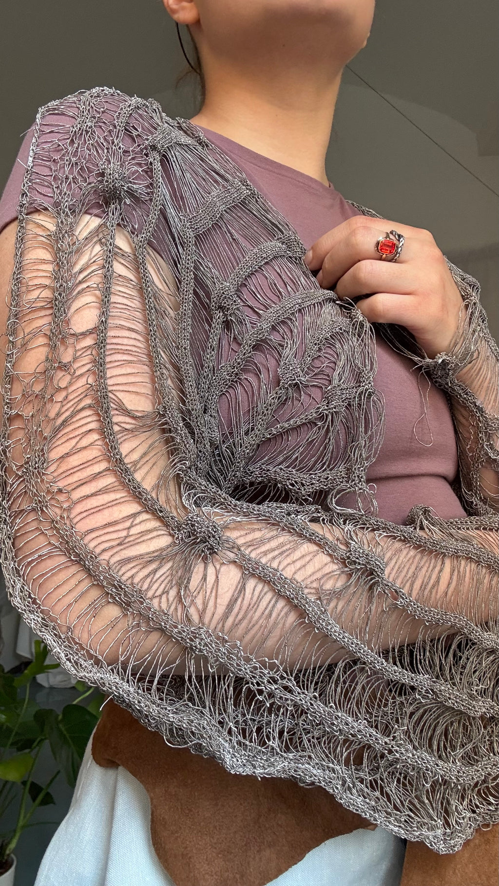 Pletené rukávy na míru