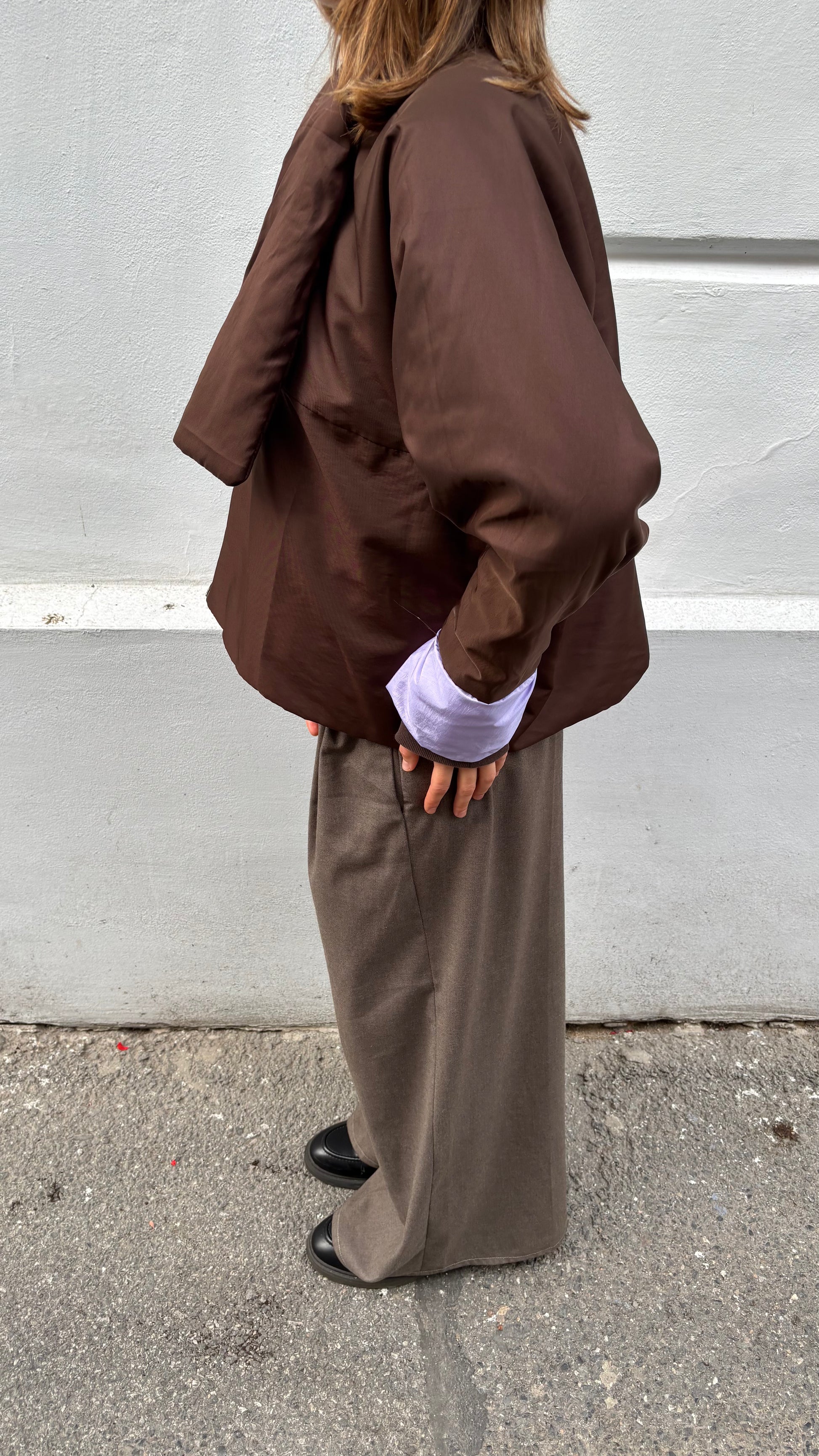 Oboustranný zateplený bog jacket